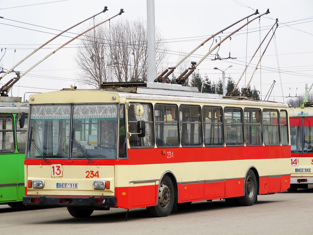 Каунас, Škoda 14Tr02 № 234