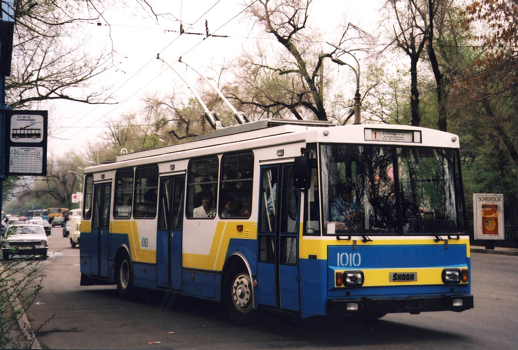 Алматы, Škoda 14Tr13/6 № 1010