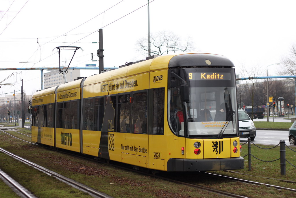 Dresden, Bombardier NGT D8 DD 	 № 2604