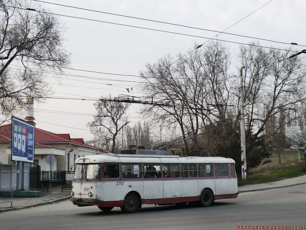 Крымский троллейбус, Škoda 9TrH27 № 3767