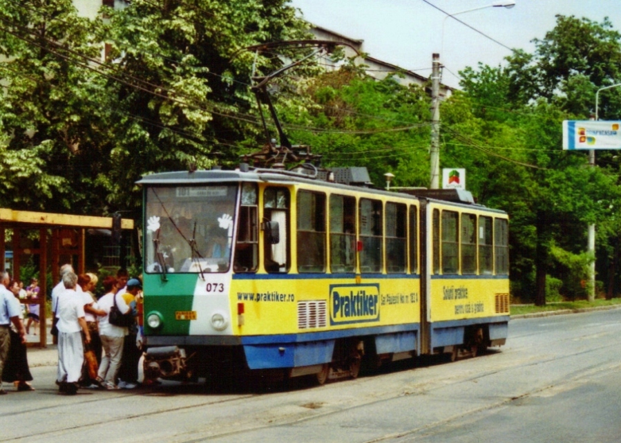 Плоешти, Tatra KT4D № 073 Плоешти, Tatra KT4D № 073