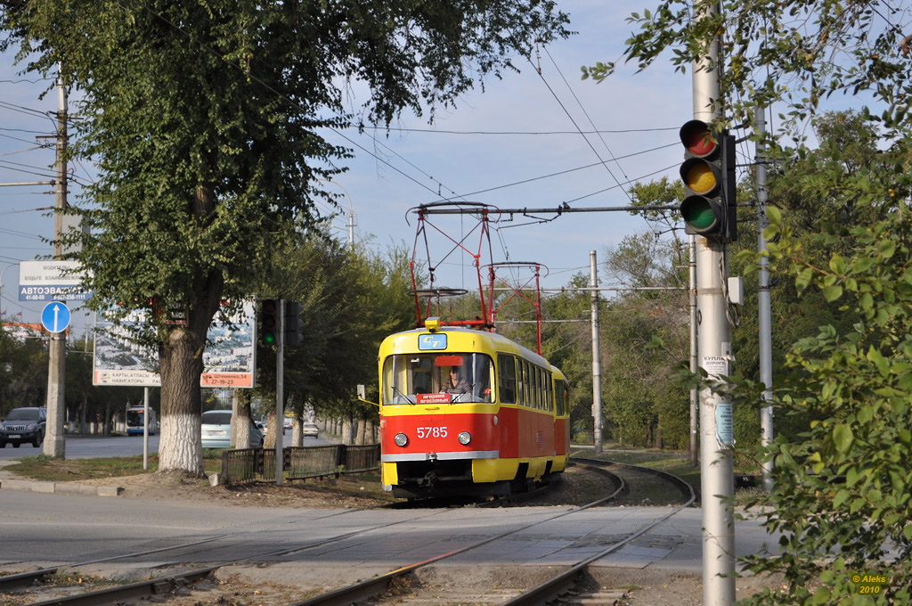 Волгоград, Tatra T3SU № 5785; Волгоград, Tatra T3SU № 5780 Волгоград, Tatra T3SU № 5785; Волгоград, Tatra T3SU № 5780