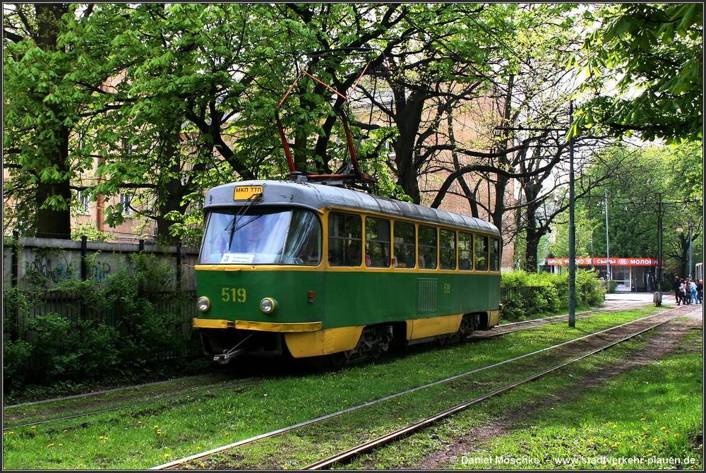 Kaliningrad, Tatra T4D № 519