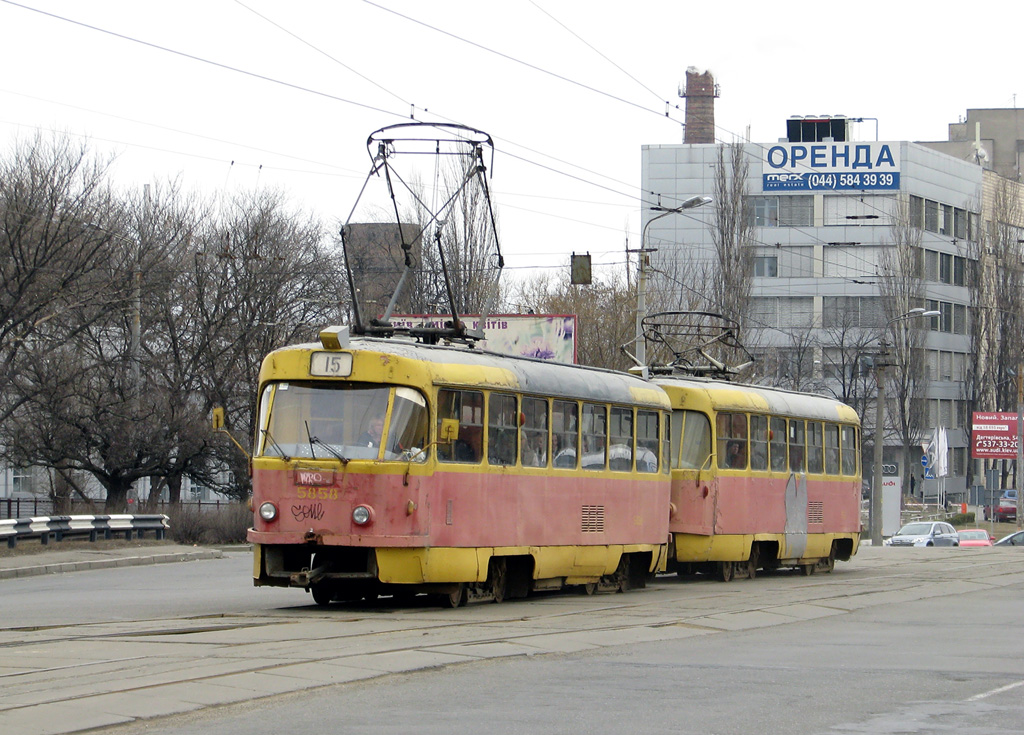 Kiev, Tatra T3SU Nr. 5858