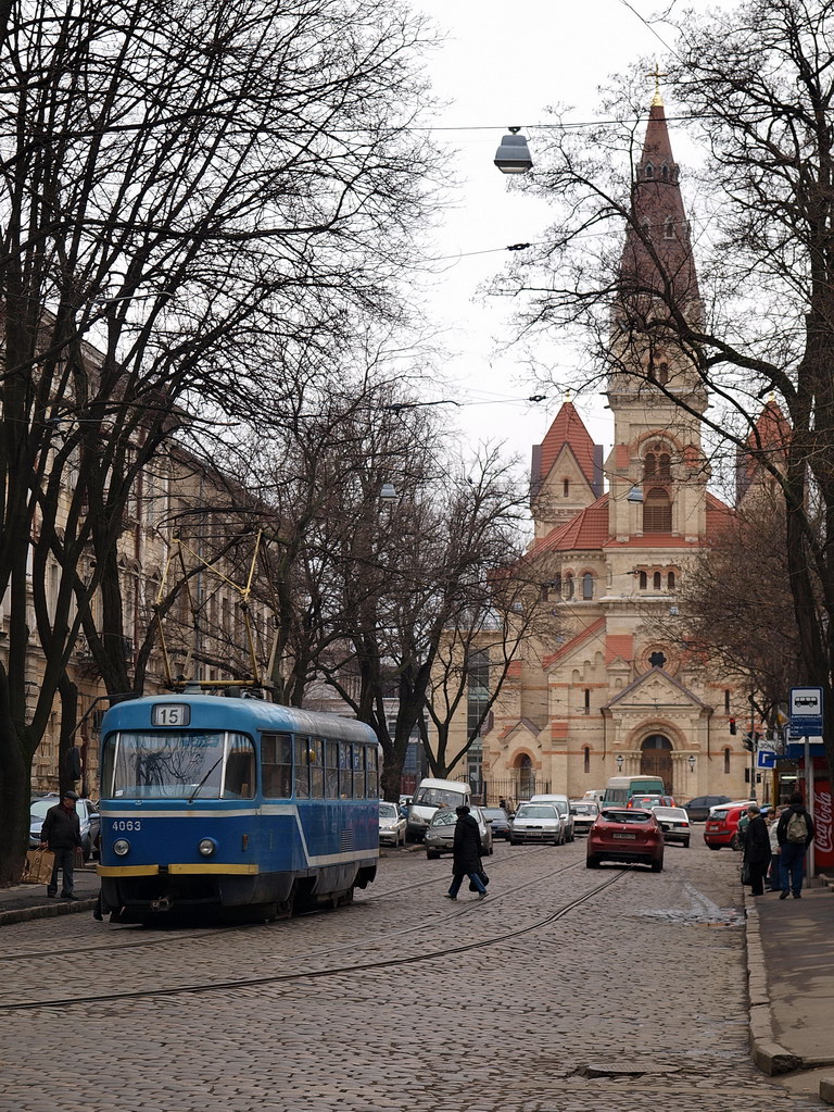 Одесса, Tatra T3R.P № 4063