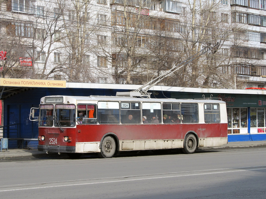 Челябинск, ЗиУ-682Г-012 [Г0А] № 2524