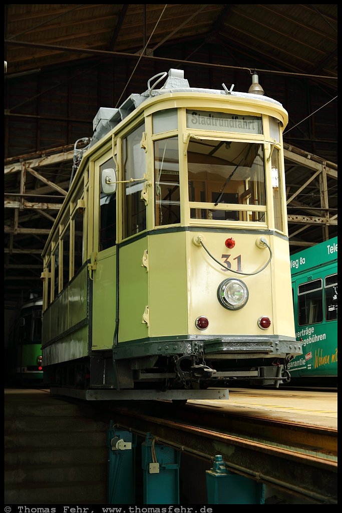 Хальберштадт, Двухосный моторный Lindner/AEG № 31