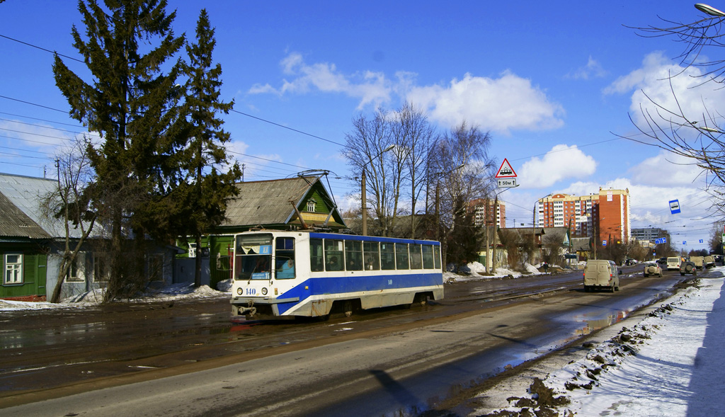 Тверь, 71-608К № 140; Тверь — Трамвайные линии: Заволжский район