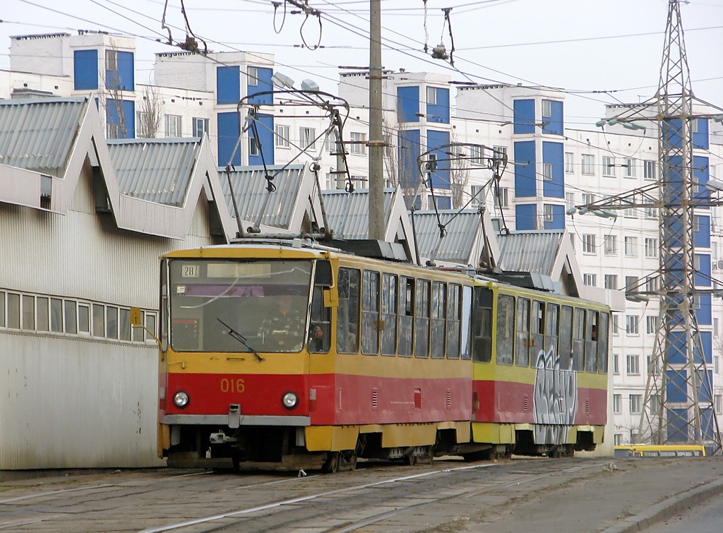Киев, Tatra T6B5SU № 016