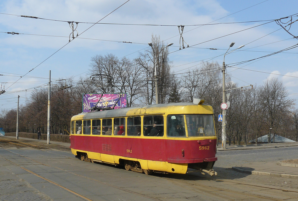 Киев, Tatra T3SU № 5962
