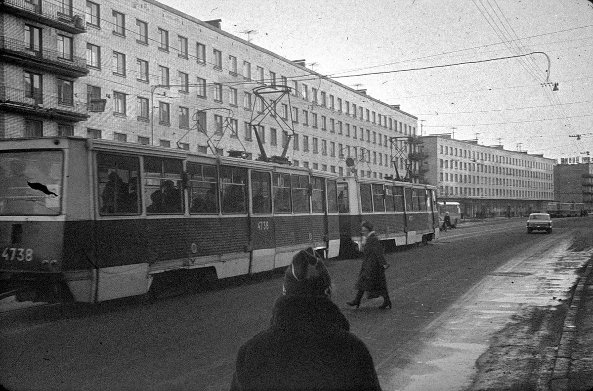 Санкт-Петербург, 71-605 (КТМ-5М3) № 4737; Санкт-Петербург, 71-605 (КТМ-5М3) № 4738