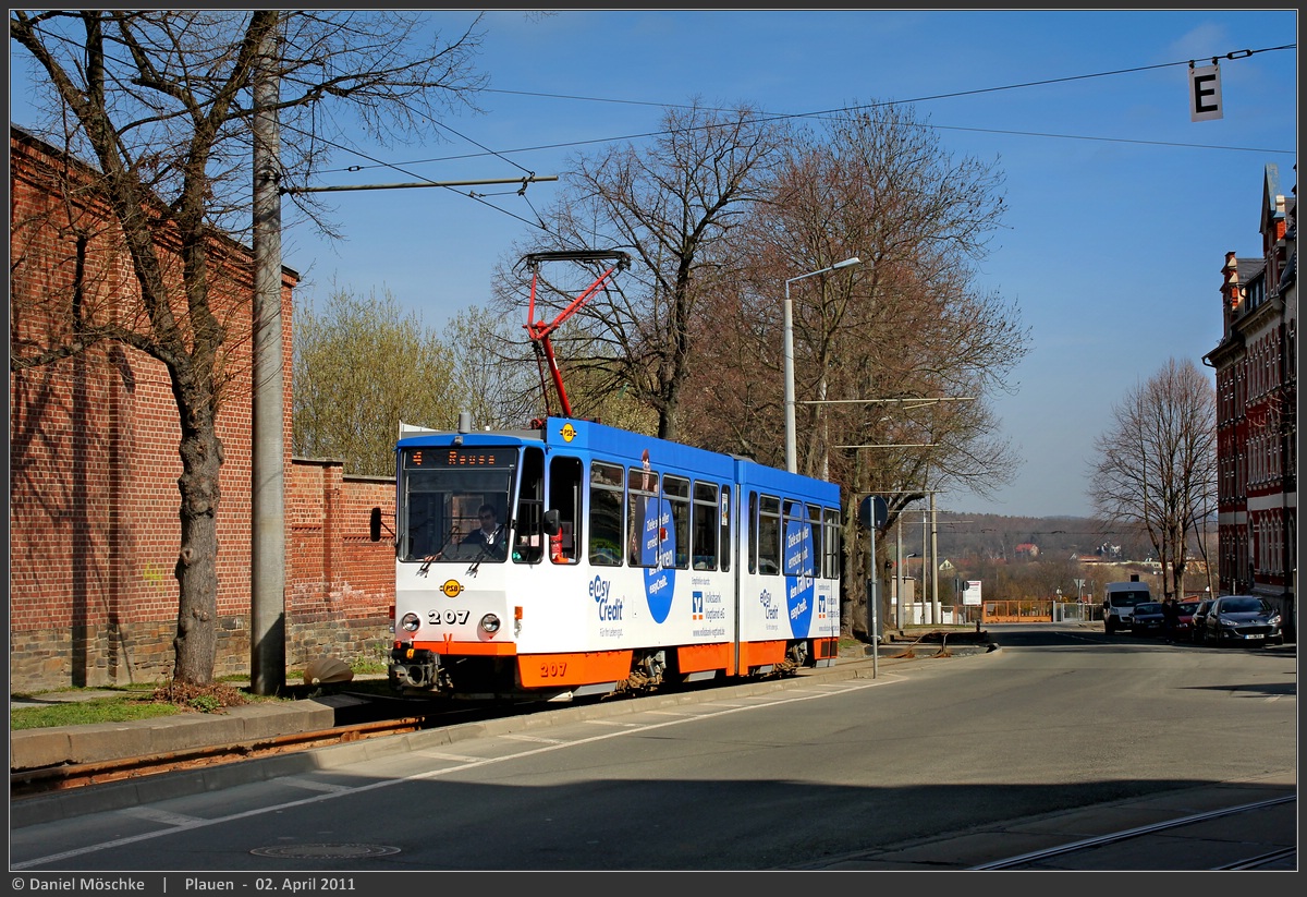 Плауэн, Tatra KT4DMC № 207