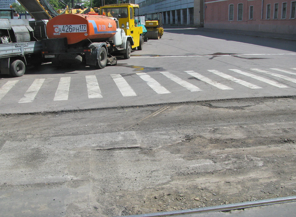 Moskva — Closed tram lines