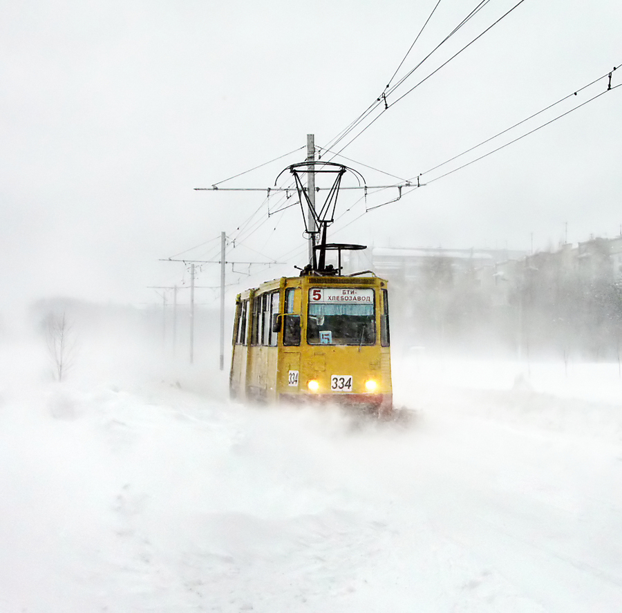 Прокопьевск, 71-605 (КТМ-5М3) № 334