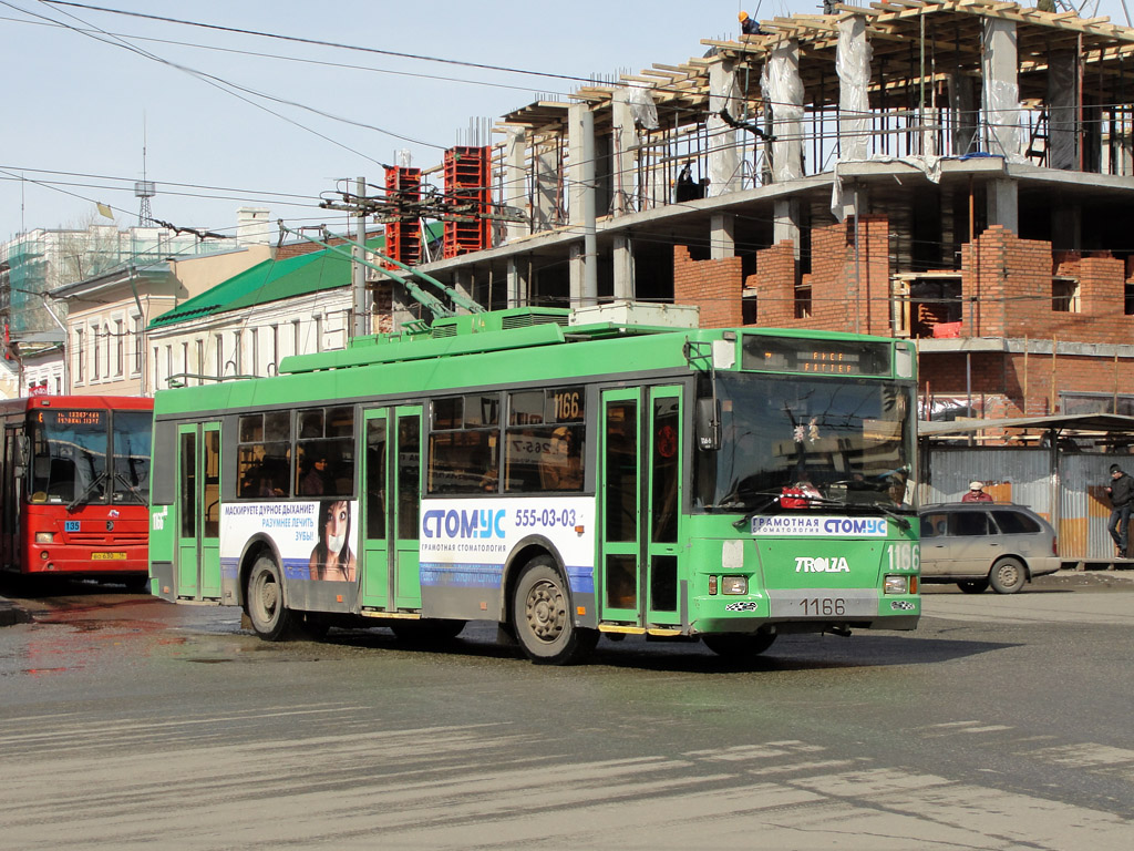 Казань, Тролза-5275.05 «Оптима» № 1166