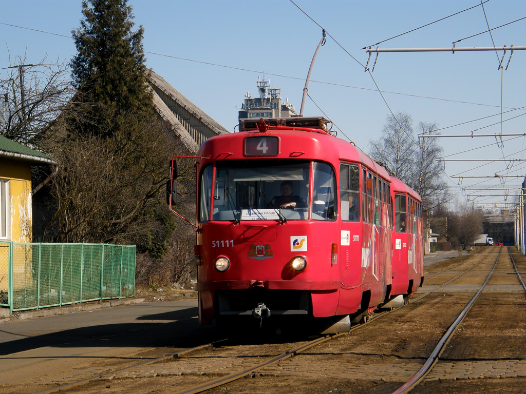 Рига, Tatra T3A № 51111