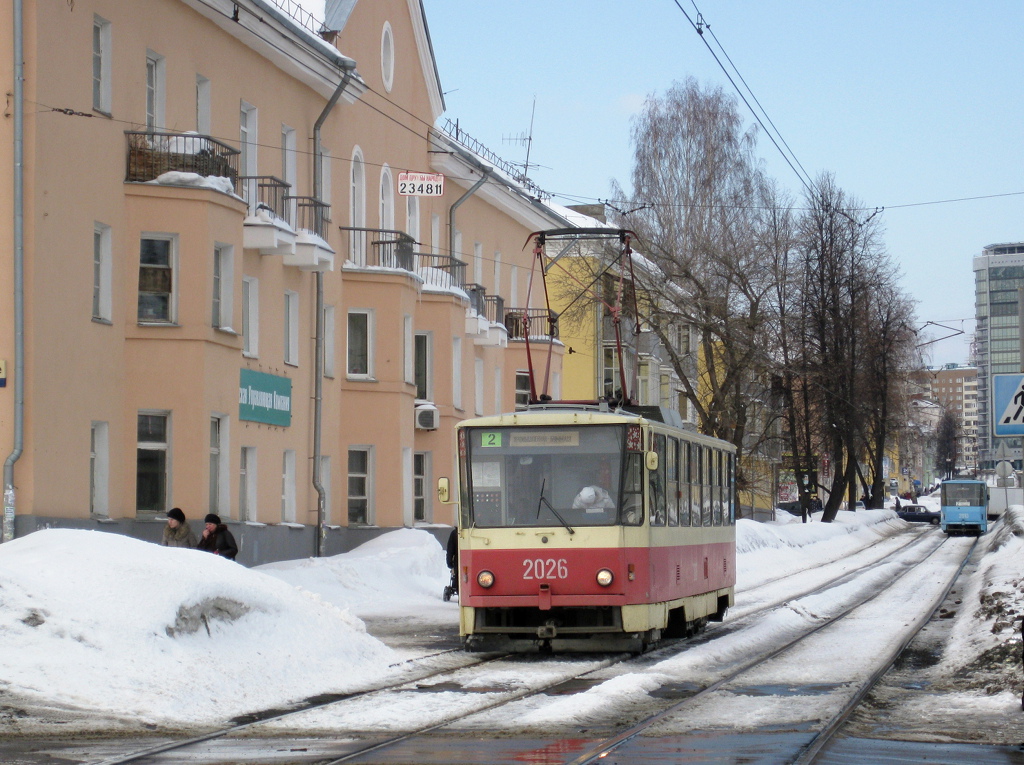 Ижевск, Tatra T6B5SU № 2026