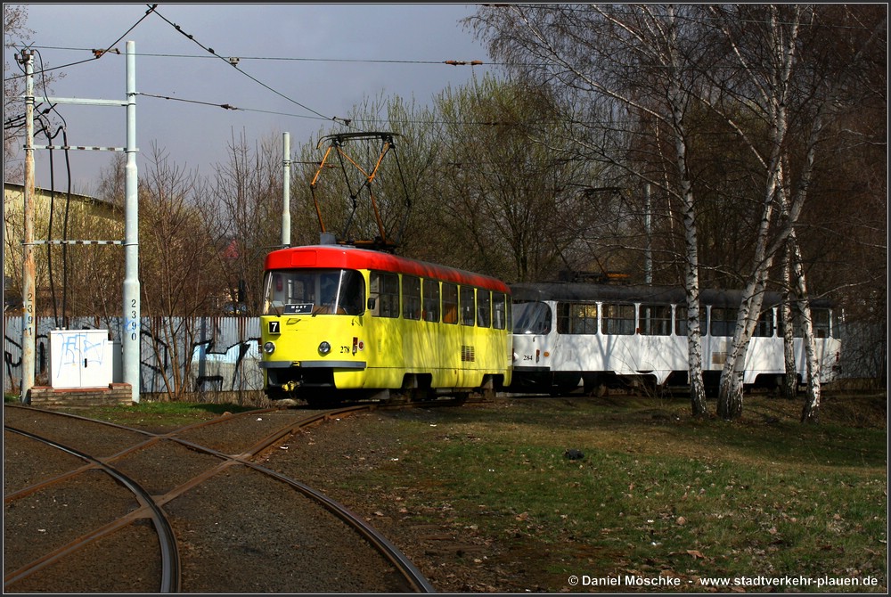 Мост ― Литвинов, Tatra T3SUCS № 278