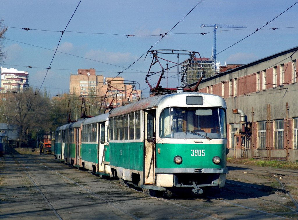 დონეცკი, Tatra T3SU (2-door) № 3905