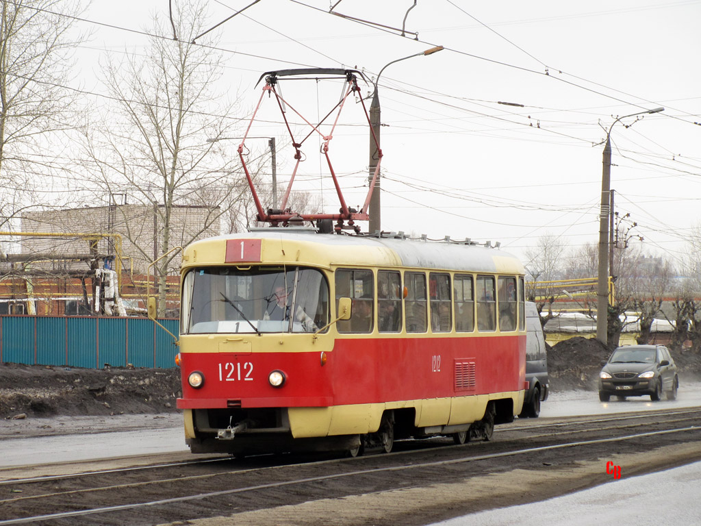 Ижевск, Tatra T3SU (двухдверная) № 1212