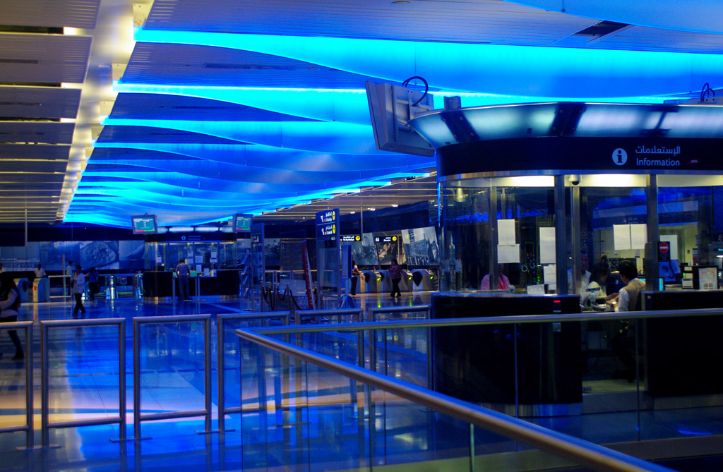 Dubai — Metro — Red Line; Dubai — Metro — Stations