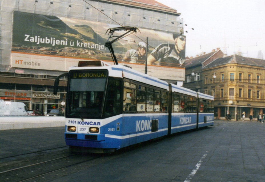 Загреб, Končar TMK 2100 № 2101