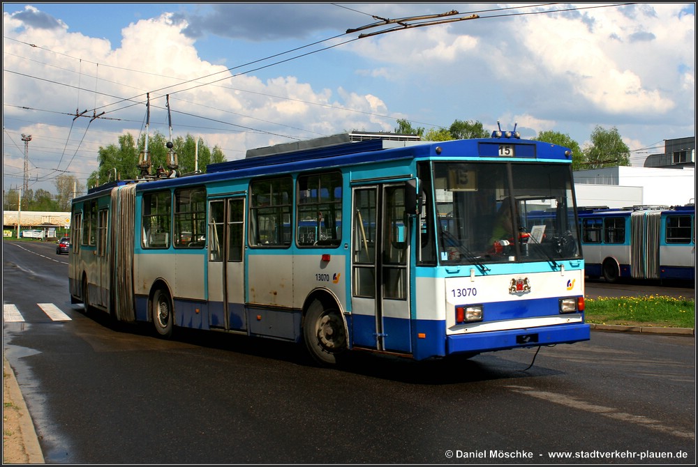 Рига, Škoda 15Tr02/6 № 13070
