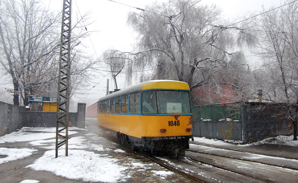 Алматы, Tatra T4D № 1046