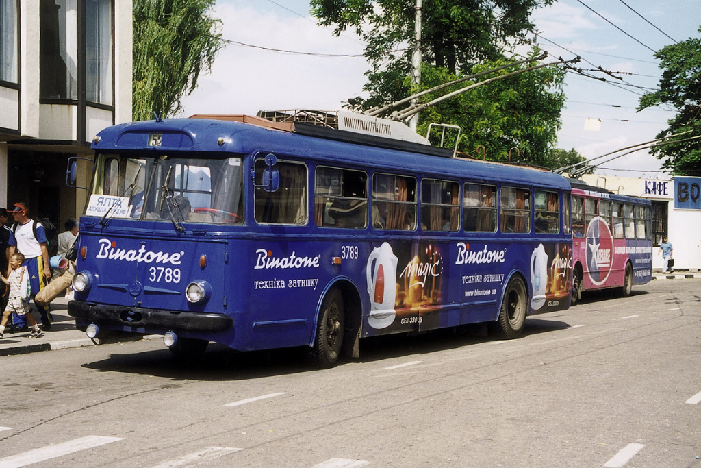 Крымский троллейбус, Škoda 9TrH29 № 3789