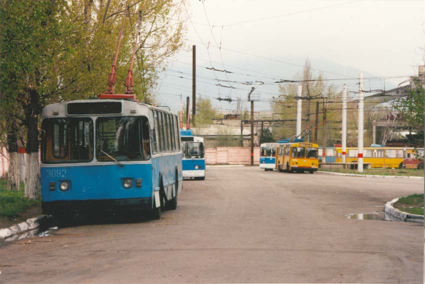 Алматы, ЗиУ-682В-012 [В0А] № 3092; Алматы, ЗиУ-682В [В00] № 3070; Алматы, ЗиУ-682В [В00] № 3077