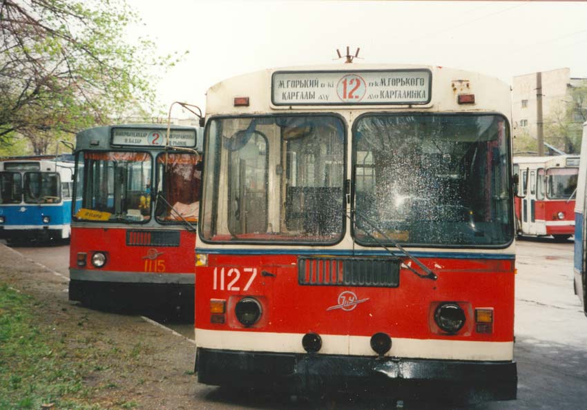 Алматы, ЗиУ-682Г [Г00] № 1115; Алматы, ЗиУ-682Г [Г00] № 1127