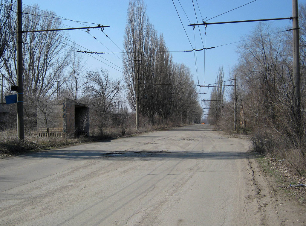 Кривой Рог — Трамвайные и троллейбусные линии и кольца