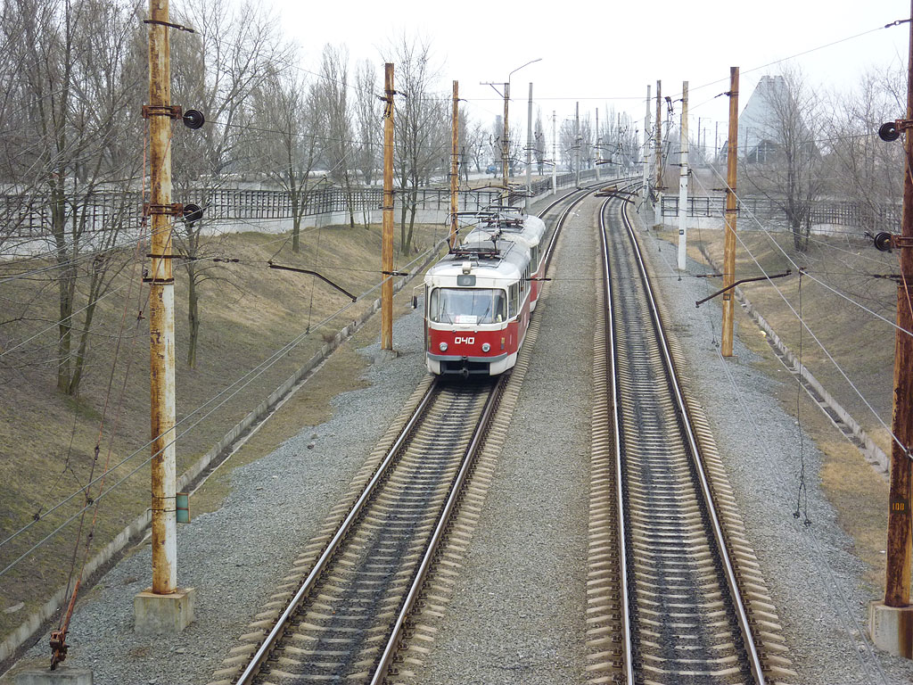 Кривой Рог, Tatra T3SU № 040