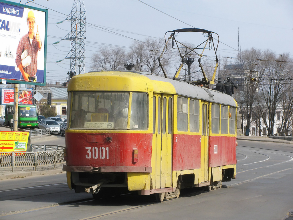 Харьков, Tatra T3SU № 3001