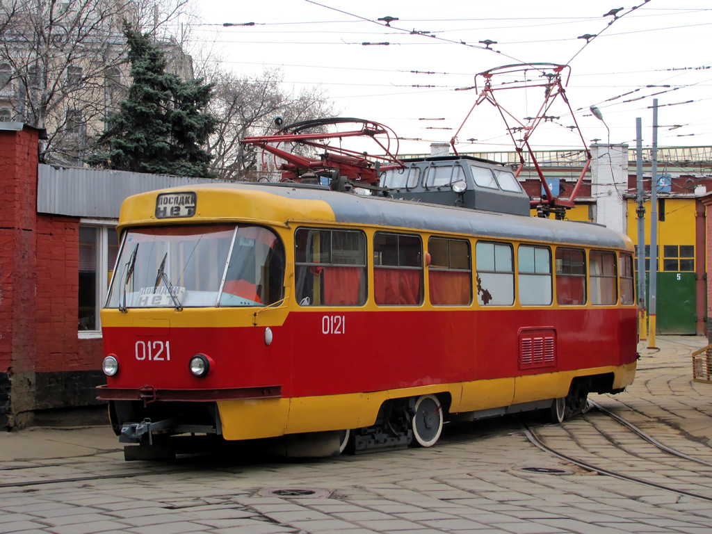 Moscow, Tatra T3SU (2-door) № 0121