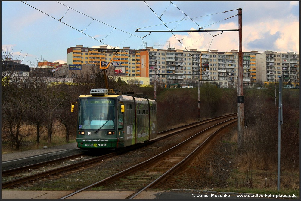Most - Litvínov, Škoda 03T5 Astra/Anitra № 201