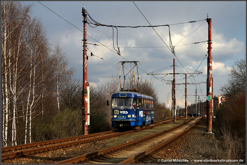 Мост ― Литвинов, Tatra T3M.3 № 275