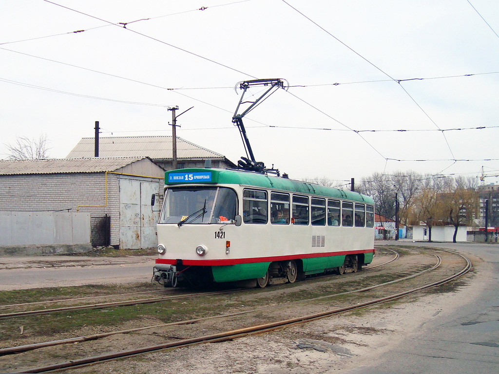 Днепр, Tatra T4DM № 1421