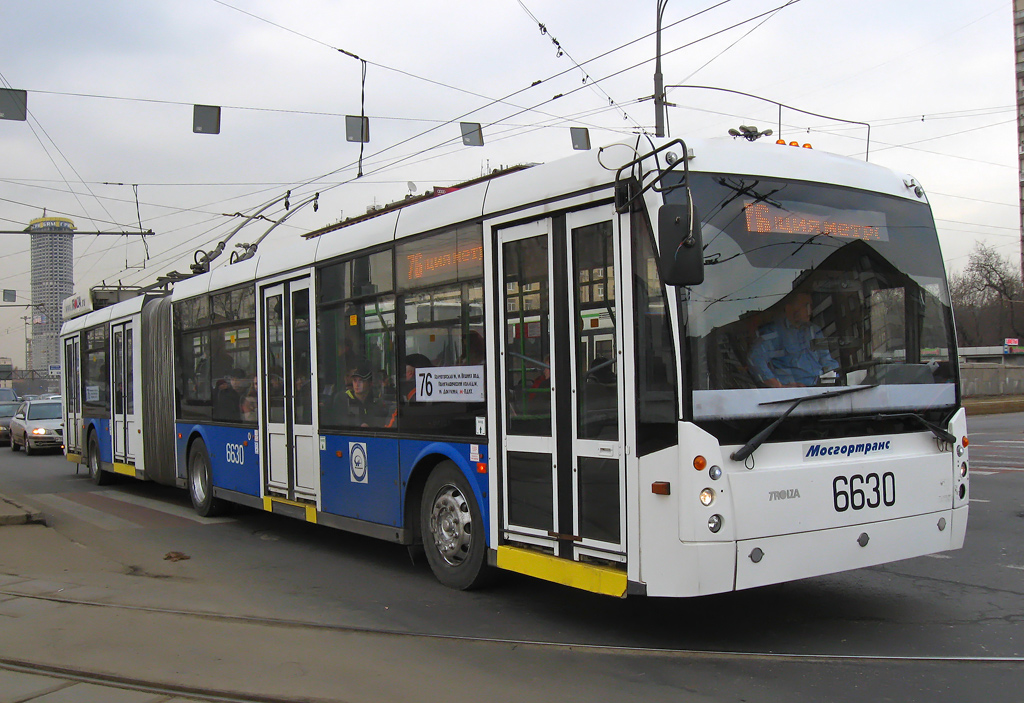Moscow, Trolza-6206.01 “Megapolis” # 6630 Moscow, Trolza-6206.01 “Megapolis” # 6630