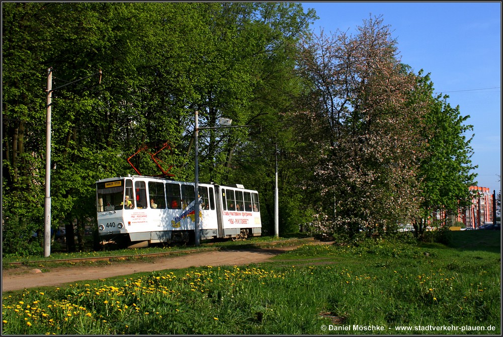 Калининград, Tatra KT4SU № 440