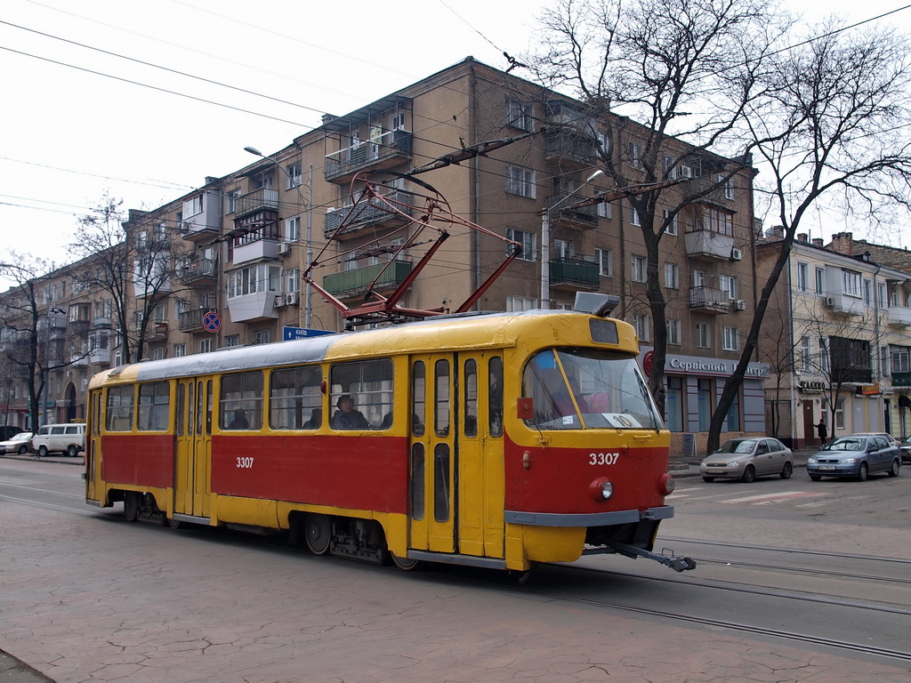 Одесса, Tatra T3SU № 3307