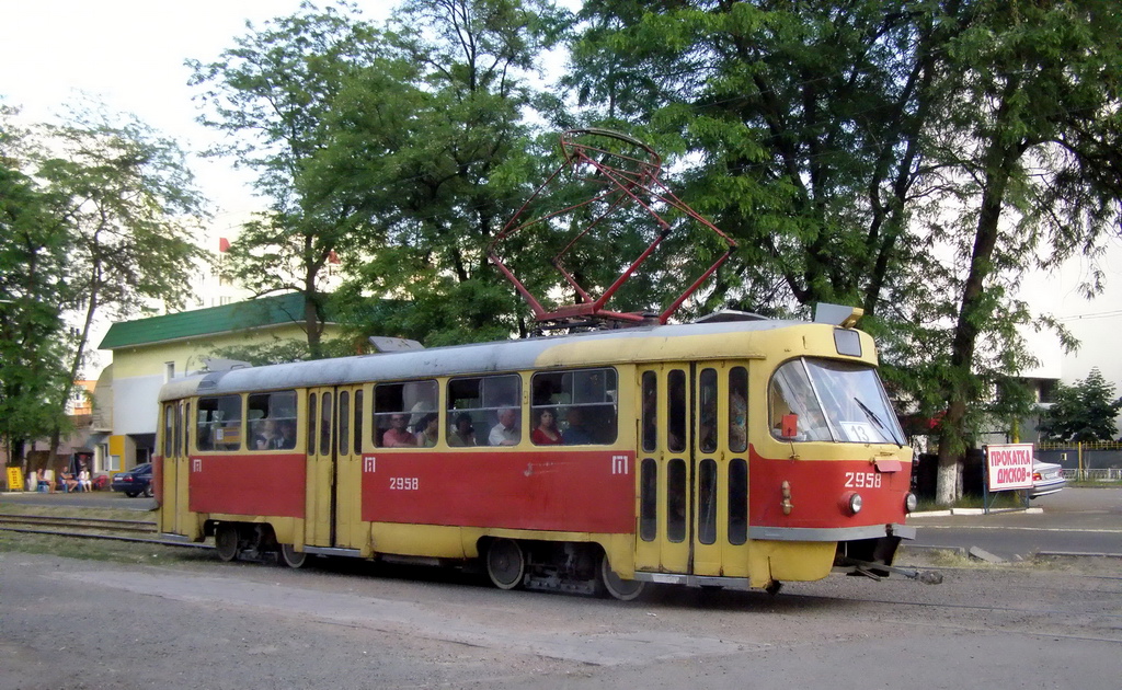 Одесса, Tatra T3SU № 2958
