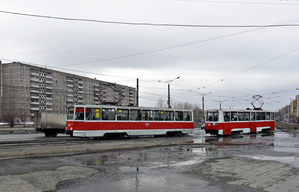 Нижний Тагил, 71-605 (КТМ-5М3) № 159; Нижний Тагил, 71-605А № 97