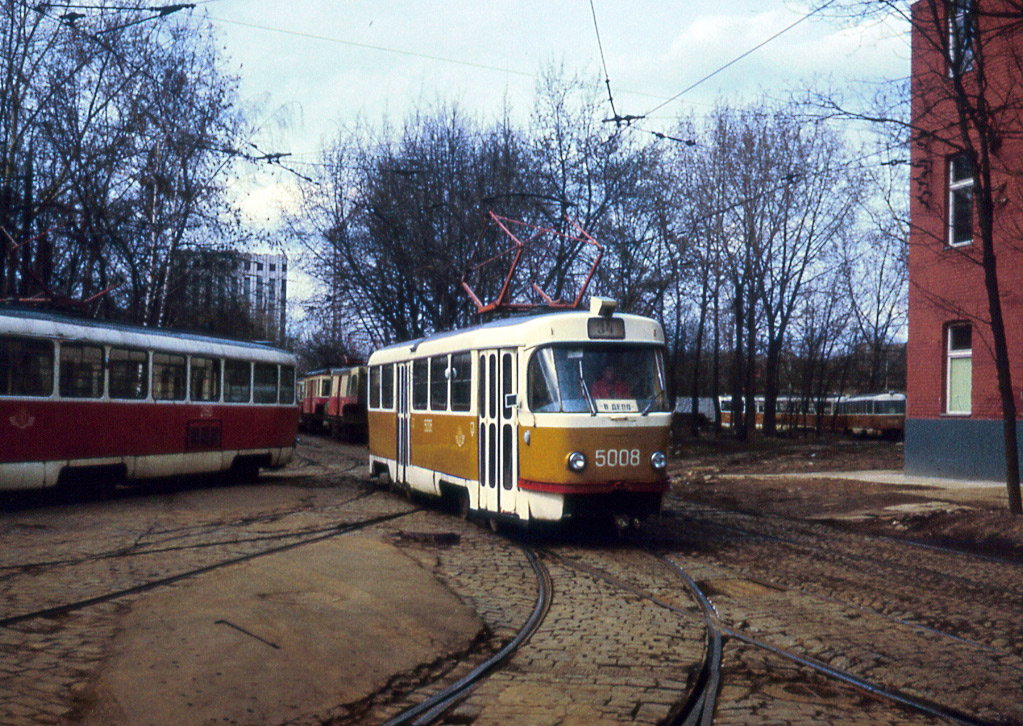 Москва, Tatra T3SU № 5008