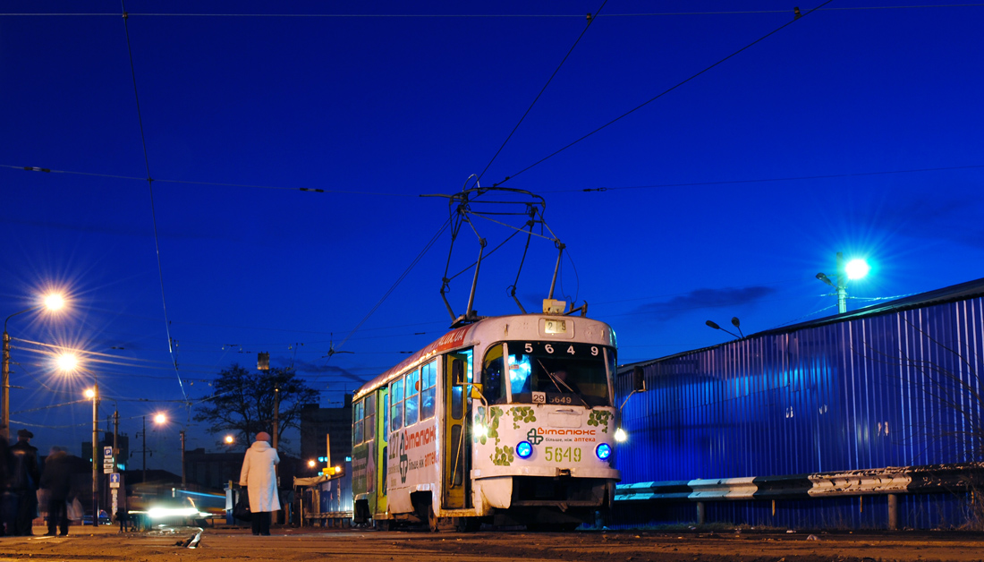 Киев, Tatra T3SU № 5649 Киев, Tatra T3SU № 5649