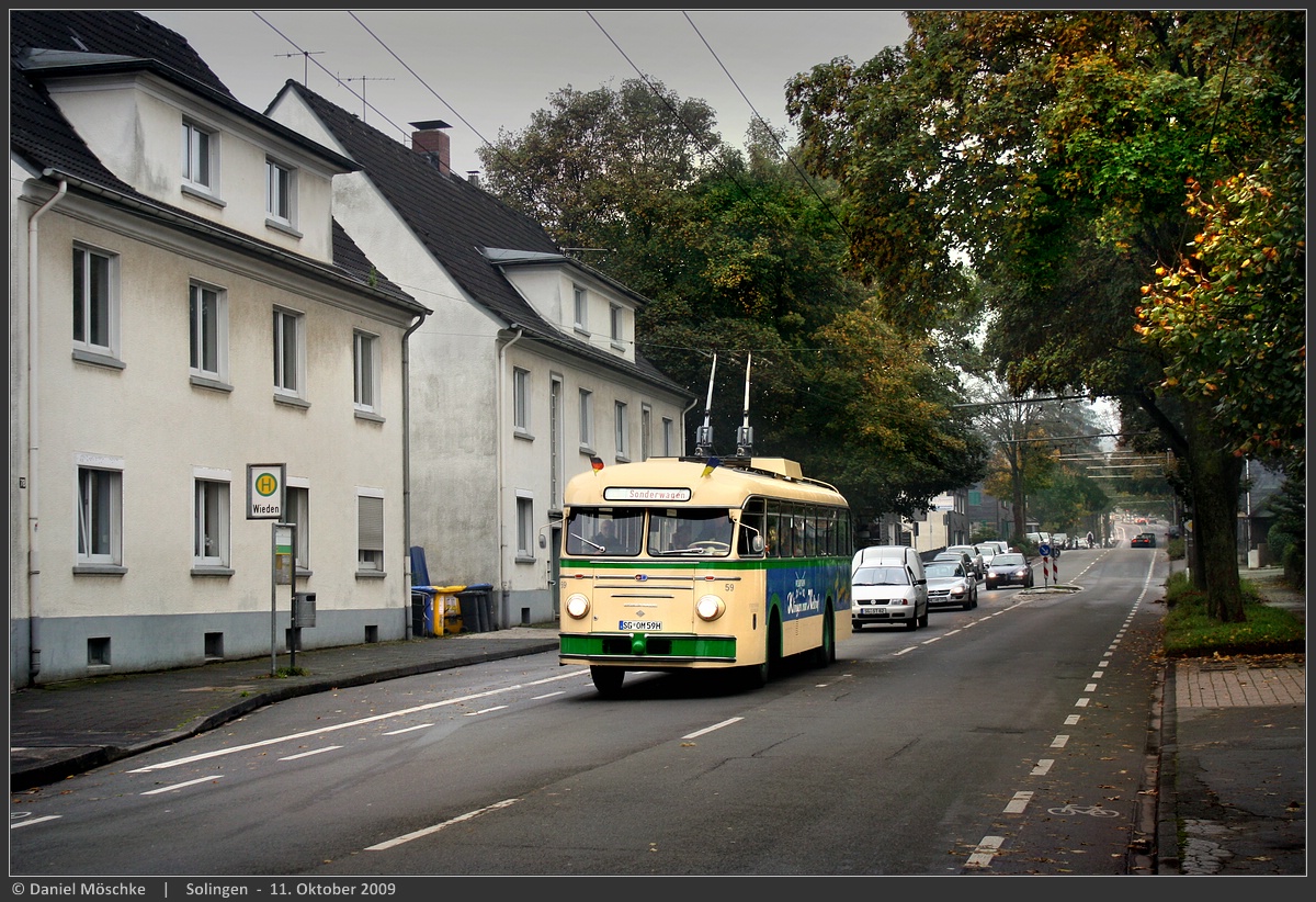 Золинген, Henschel/Uerdingen/Kiepe ÜH IIIs № 59