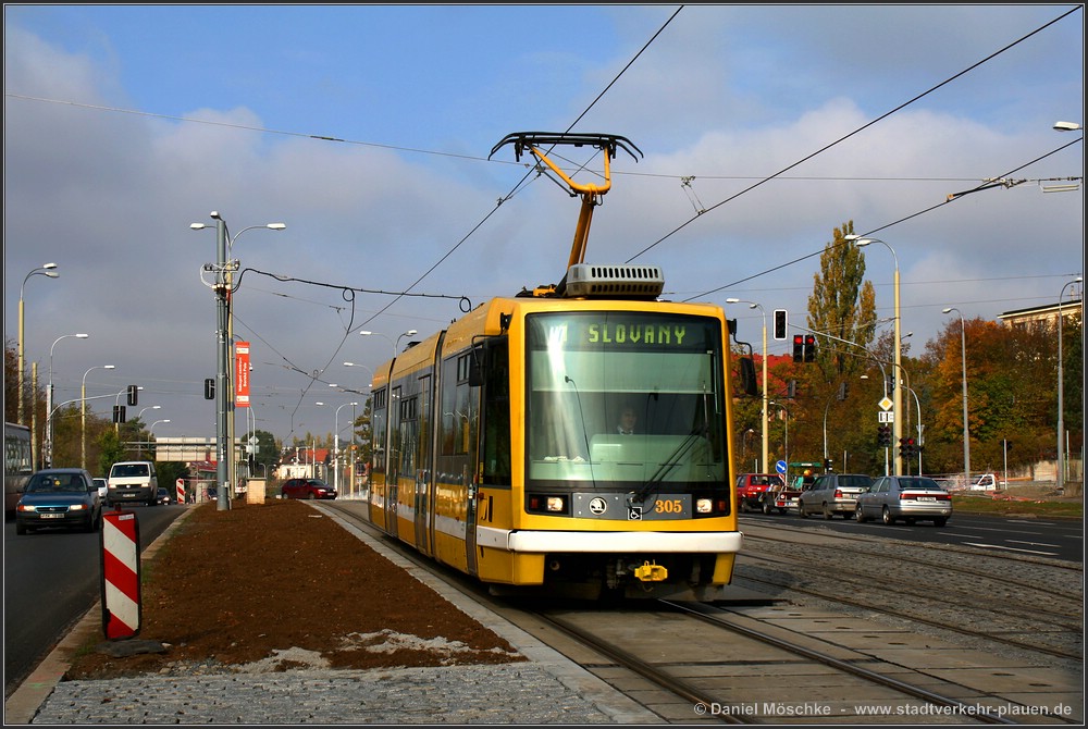 Пльзень, Škoda 03T3 Astra № 305