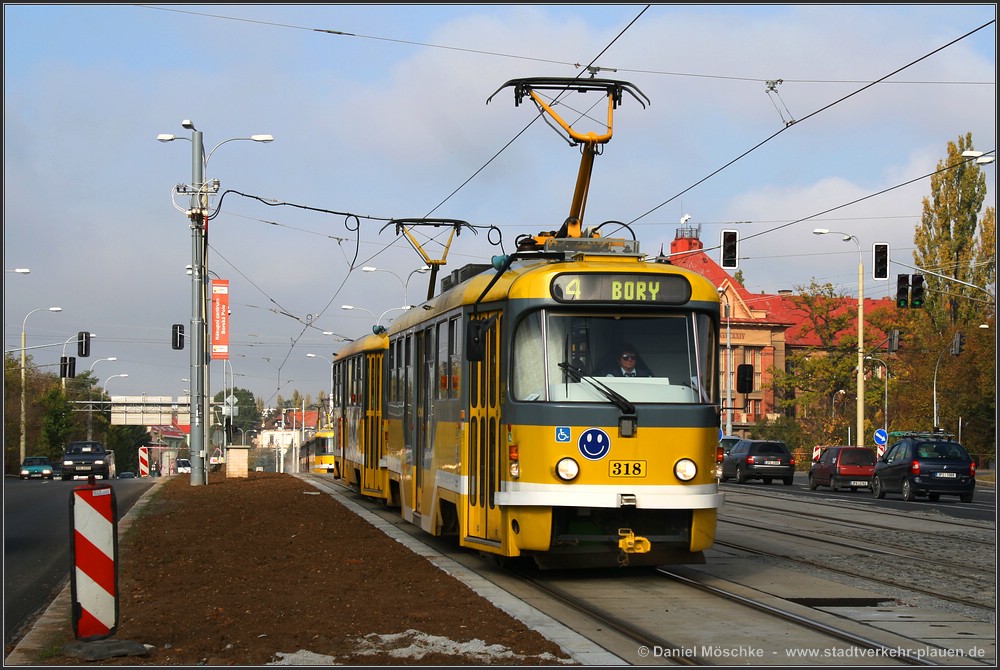 Plzeň, Tatra T3R.PLF nr. 318