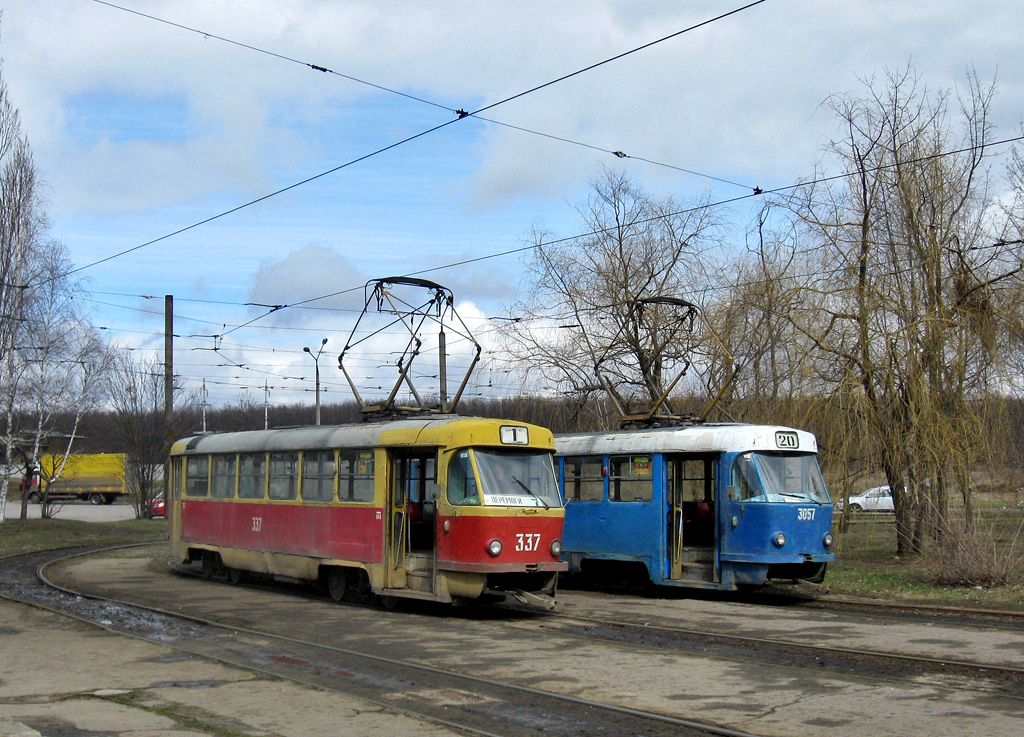 Харьков, Tatra T3SU (двухдверная) № 337 Харьков, Tatra T3SU (двухдверная) № 337