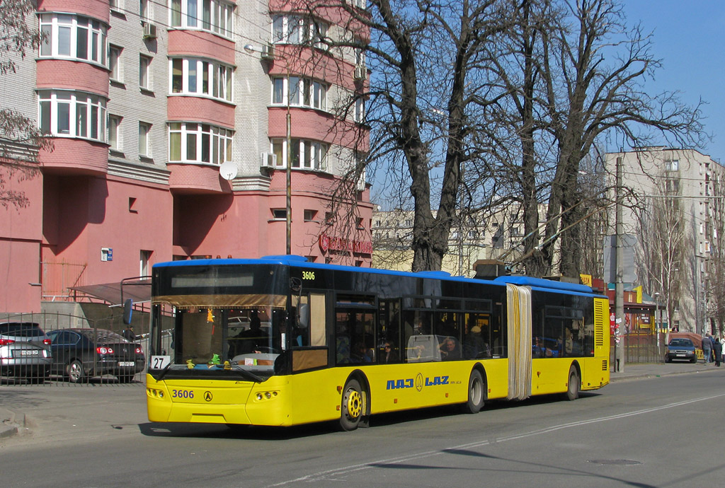 Киев, ЛАЗ E301D1 № 3606